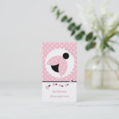 Pink Ladybugs Girl Jouer Carte Date (Debout devant)