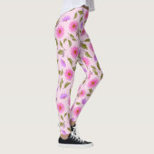 Pink Lavender Lacy Daisy Leggings (Rechts)