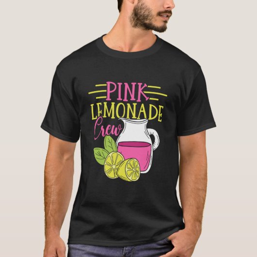 Pink Lemonade Crew Lemon Juice Boss  3 T-shirt (Voorkant)