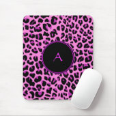 Pink Leopard Mousepad Muismat (Met muis)