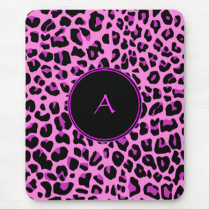 Pink Leopard Mousepad Muismat