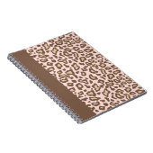Pink Leopard School Carnet Journal cadeau (Côté Droit)