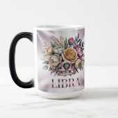 Pink Libra Glyph Lavender Morphing Mug (Gauche)