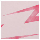 Pink Lightning Bolts Fabric Stof (Close Up)