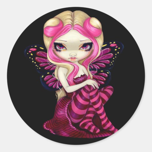 "Pink Lightning" Sticker (Voorkant)