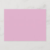 Pink Lilac Panel 2e carte postale Anniversaire (Dos)