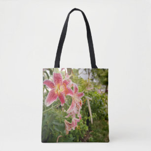 Pink Lillies Draagtas