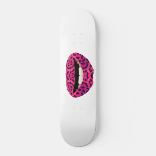 Pink Lips Skateboard (Recto)