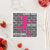 Pink Lizard Napkins Servet (Insitu)