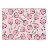 Pink Lollipops, Heart Lollipops, Lollipop Pattern (Devant horizontal)