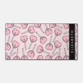 Pink Lollipops, Heart Lollipops, Lolly, Your Name (Recto)