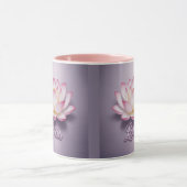 Pink Lotus Flower Meditation Mug (Centre)