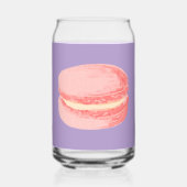 Pink Macaroons Blikvorm Glas (Voorkant)