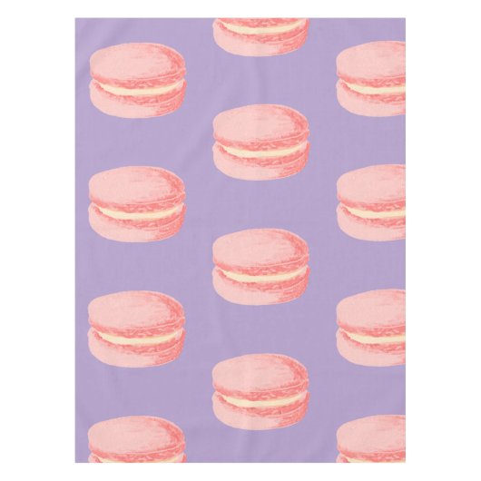 Pink Macaroons Tafelkleed (Voorkant)