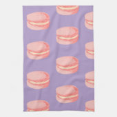 Pink Macaroons Theedoek (Verticaal)