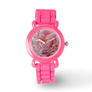 Pink Mallow Horloge