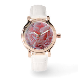 Pink Mallow Horloge