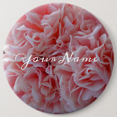 Pink Mallow Ronde Button 6,0 Cm (Voorkant)