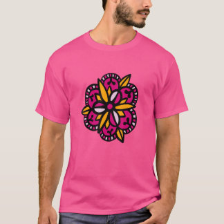 Pink Mandala Meditation for Peace and Yoga Fans T-shirt