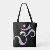 Pink Marbled  Om  Draagtas (Achterkant)