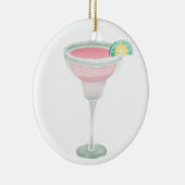 Pink Margarita Keramisch Ornament (Rechts)
