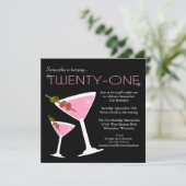 Pink Martini 21e anniversaire Invitation (Debout devant)