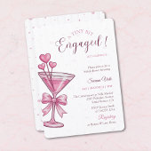 Pink Martini A Tiny Bit Engaged Bridal Shower  Kaart