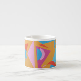 Pink Martini Abstract Espresso Mug Espresso Kop