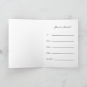 Pink Martini Grad Invitation (Intérieur)