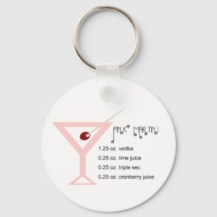 Pink Martini Keychain