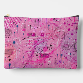 Pink Maximalist Abstract: Raspberry Sundae Etui