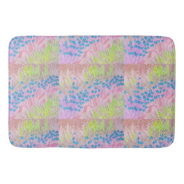 Pink Meadows Bath Mat