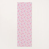 Pink Memphis Pattern Yoga Mat (Achterkant)