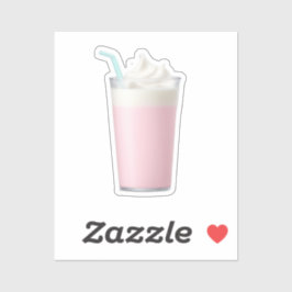 Pink Milkshake Emoji Sticker