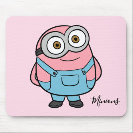 Pink Minion Cartoon Fanart Muismat