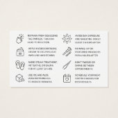 Pink moderne Simple Eyebrow Threading Aftercare (Dos)
