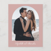 Pink Monogram budget Weddenschappen (Achterkant)