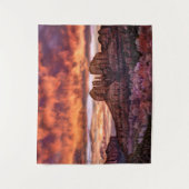 Pink Morning Glory Wandkleed (Voorkant)