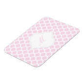 PInk Motif marocain avec Magnets Monogram (Côté Gauche)