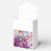 PINK MUSICAL CLOED GEM STONE MONOGRAM BEDANKDOOSJES (Geopend)