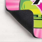 Pink Nascar Muismat (Hoek)