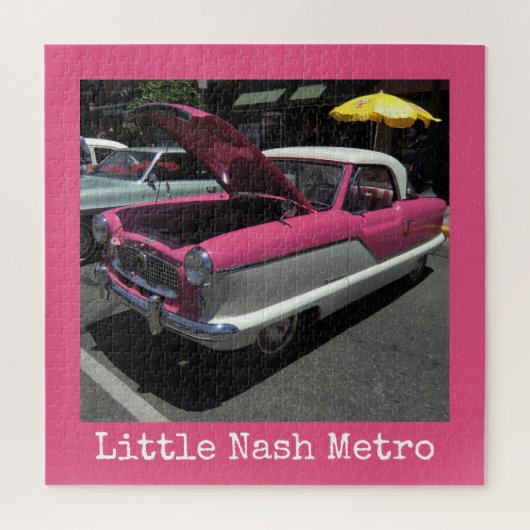 Pink Nash Metropolitan Carré Puzzle (Vertical)