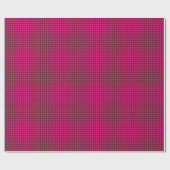 Pink-Neon-Brown-Coll-GINGHAM-01-GIFT WRAP PAPER Cadeaupapier (Vlak)
