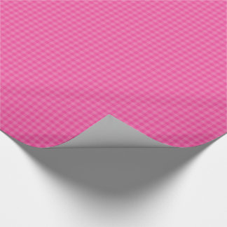 Pink-Neon-Brown-Coll-GINGHAM-08-GIFT WRAP PAPER Cadeaupapier