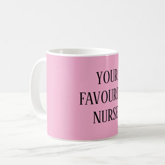 Pink Nurse Mug (Devant gauche)