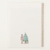 Pink Nutcracker Baby shower première année jalon (Dos)