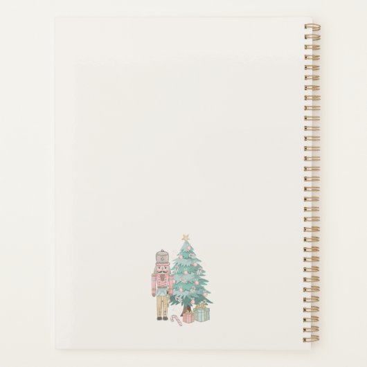 Pink Nutcracker Baby shower première année jalon (Dos)