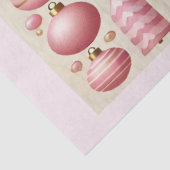 Pink Nutcracker Christmas Tree Gift Bag Tissuepapier (Detail)