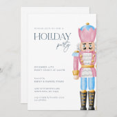 Pink Nutcracker Fête Invitation (Devant / Derrière)