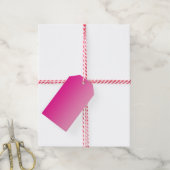 Pink Ombre Cadeaulabel (Met Touw)